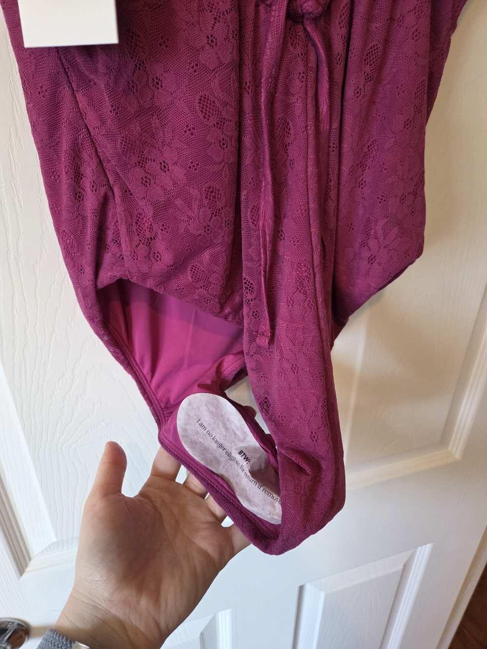 Andie Magenta Liku One-Piece Swimsuit - Picture 8 of 8